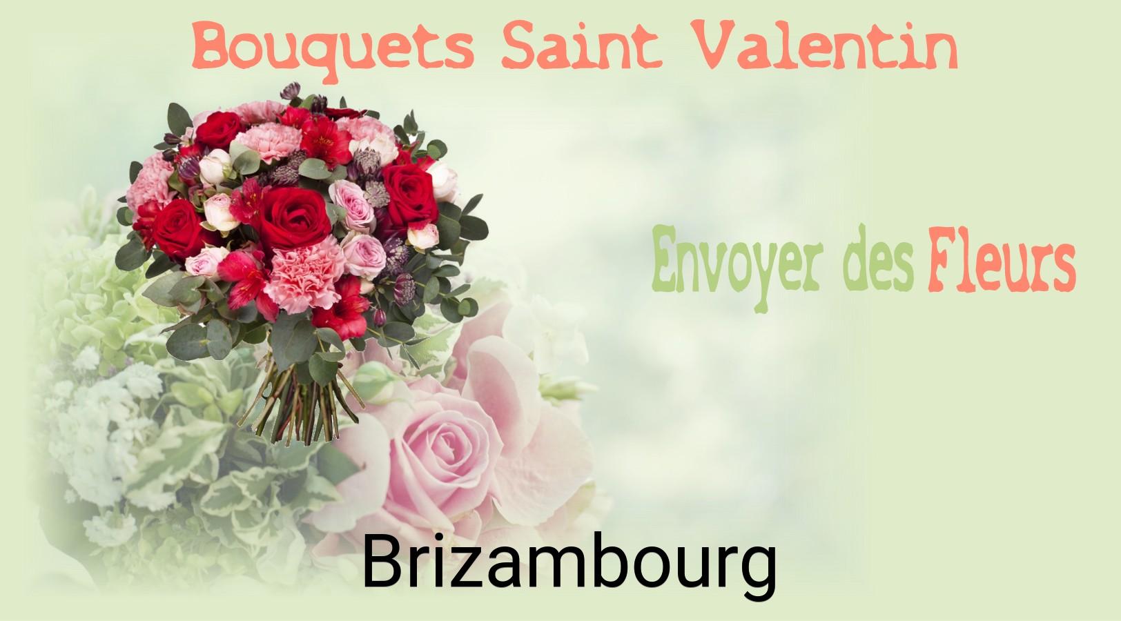 Roses de Saint-Valentin livrées à Brizambourg